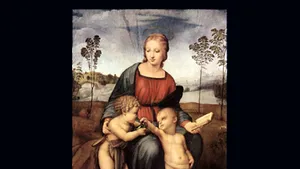 Un tablou al pictorului Rafael, restaurat după 10 ani