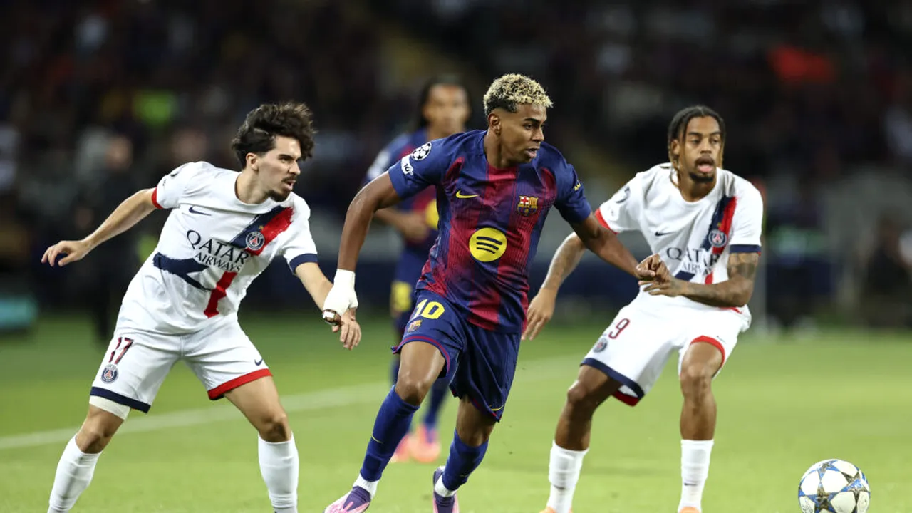 „Ceea ce face acum este incredibil”. Vitinha îl laudă pe Lamine Yamal înainte de PSG - Barcelona
