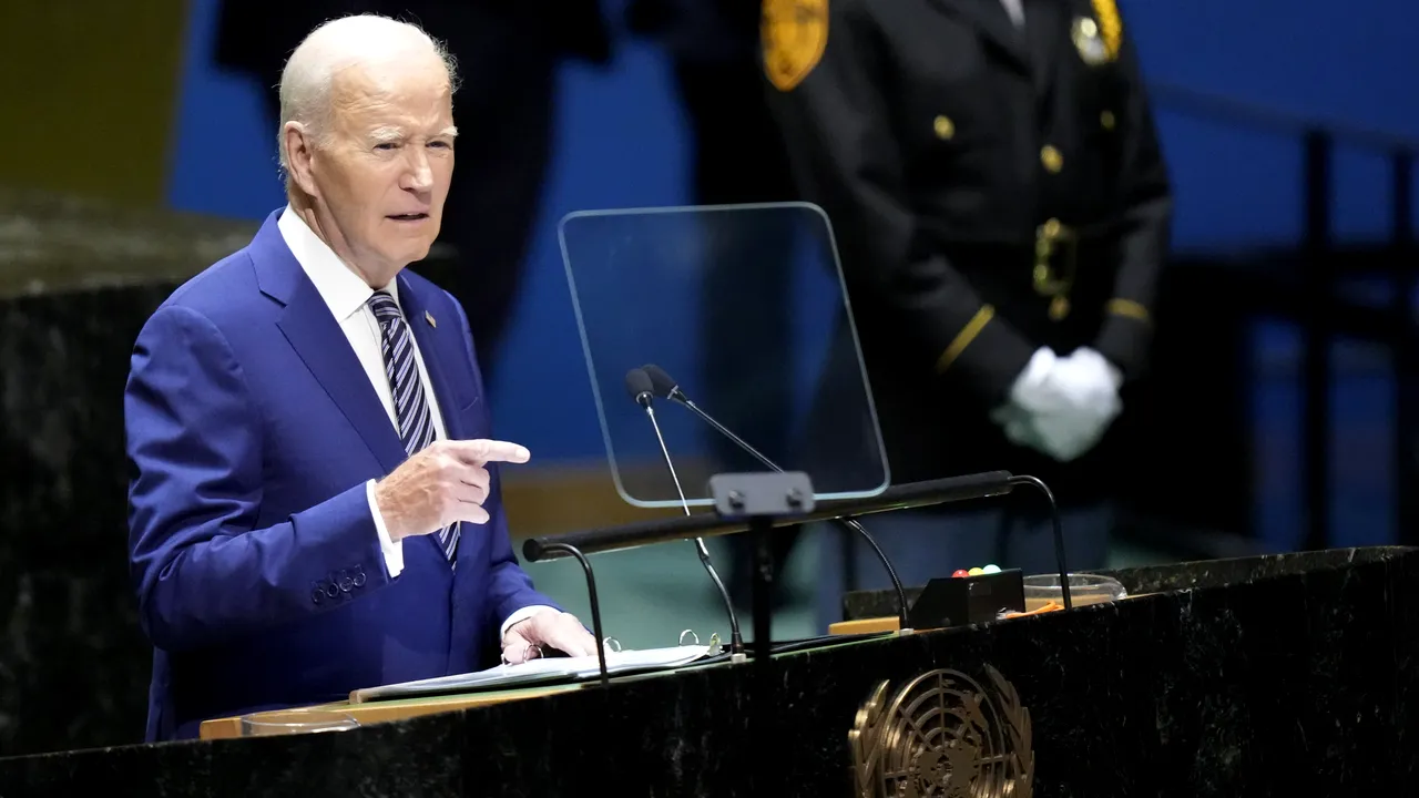 Biden vorbeşte despre securitatea globală şi schimbările climatice la ONU, însă de unul singur. Ceilalţi lideri din Consiliul de Securitate ONU au fost absenţi 