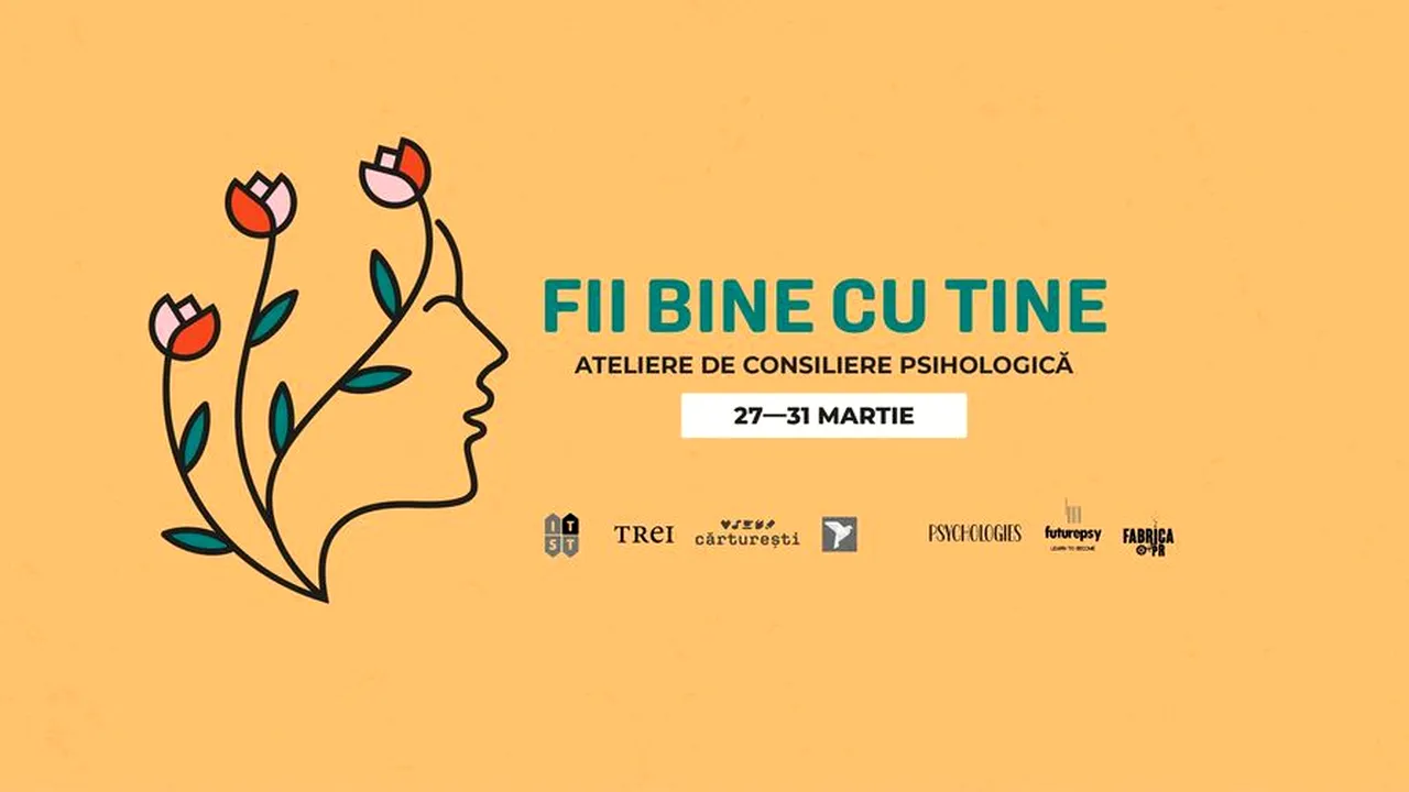 Editura Trei şi Institutul pentru Studiul şi Tratamentul Traumei organizează atelierele 