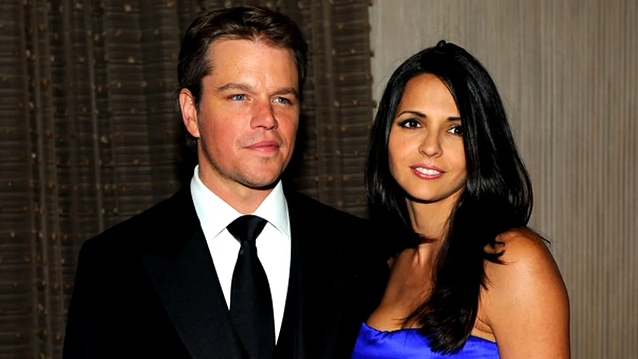 Matt Damon, tată pentru a treia oară