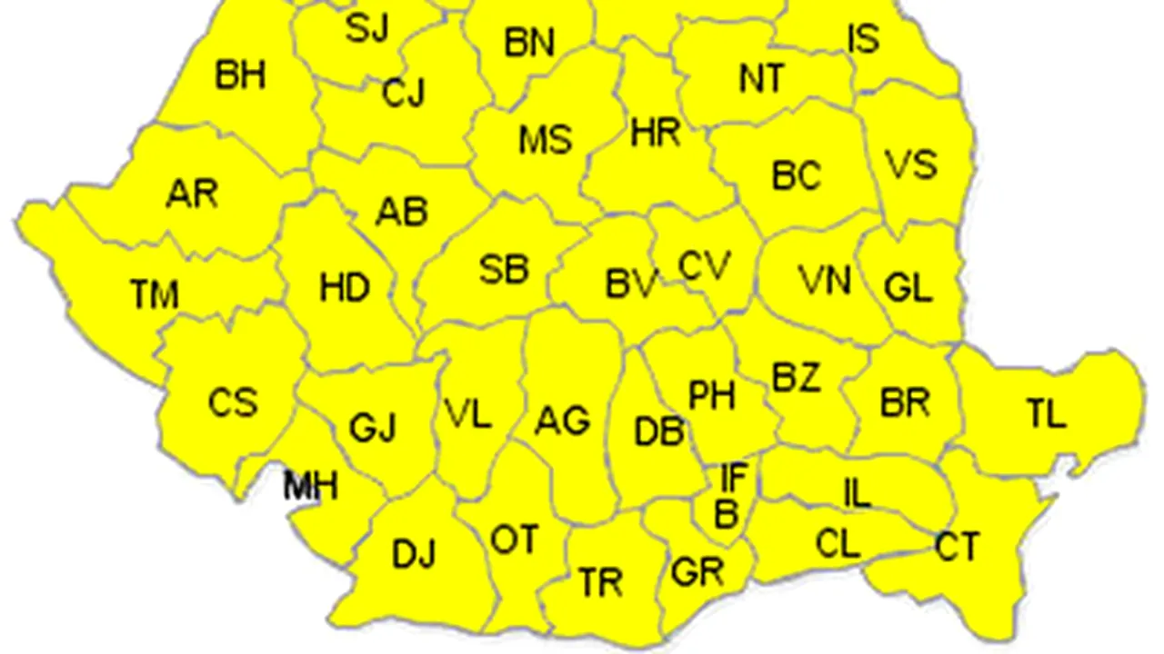 Snowfall, Strong Wind Expected Throughout Romania Thursday Through Friday