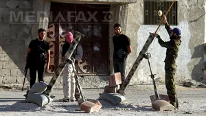 Rebelii lansează rachete Katiuşa asupra centrului Damascului, ripostând la atacul cu arme chimice