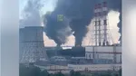 Cel mai mare terminal petrolier din Rusia a luat foc la Sankt Petersburg după un atac cu drone