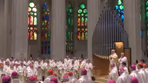 Moment istoric: Marele vis al lui Gaudi, Sagrada Familia, binecuvântat de Papa Leon - VIDEO
