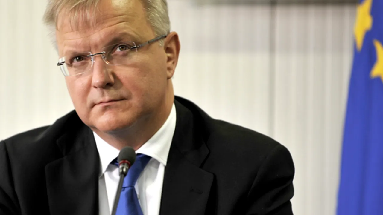 Olli Rehn: Bulgaria şi România nu erau pregătite să adere la UE