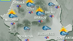 PROGNOZA METEO: Frig, ceaţă polei şi burniţă. Cum va fi vremea vineri