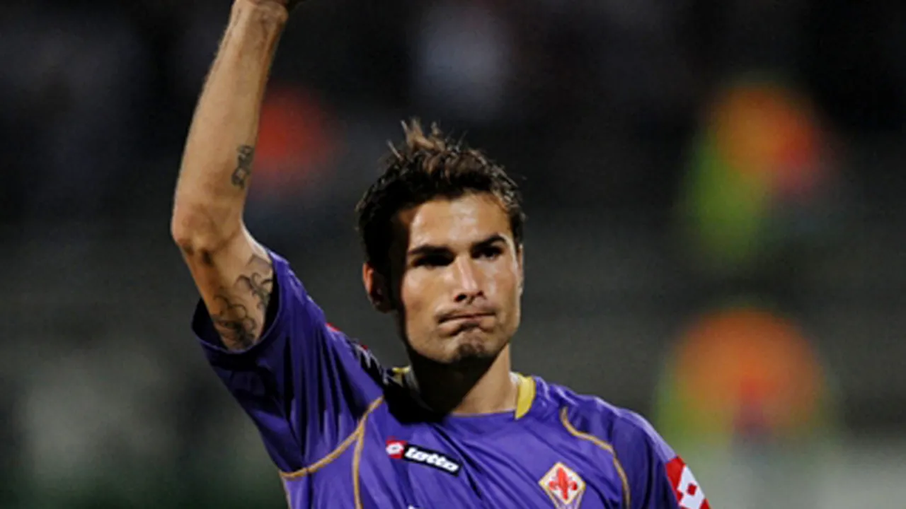 Mutu a revenit cu gol într-un meci oficial pentru AC Fiorentina