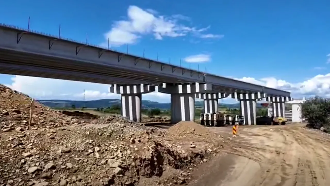 Cristian Pistol: Lucrările avansează pe Autostrada Sibiu-Făgăraș. Lotul Avrig-Arpașu de Jos a ajuns la 40%