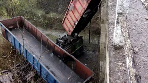 Cutia neagră a locomotivei care a deraiat în Hunedoara, ridicată pentru a stabili viteza trenului