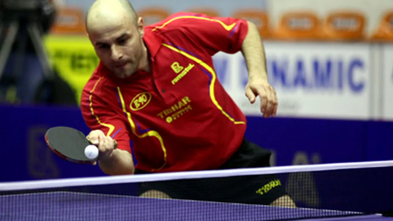Echipa masculină de tenis de masă a României s-a calificat în semifinale la CE