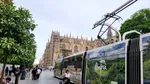 Castelul Peleș, Delta Dunării și Transfăgărășanul ajung pe străzile din Sevilla. România își face reclamă în inima orașului