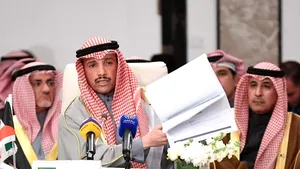 Preşedintele Parlamentului din Kuweit a aruncat la gunoi planul de pace pentru Orientul Mijlociu al lui Donald Trump | VIDEO