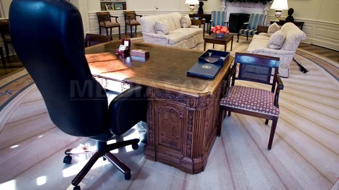 Celebrul Birou Oval de la Casa Albă a fost redecorat