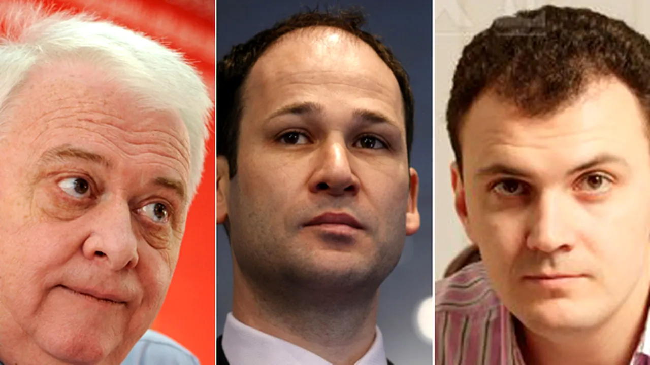 Viorel Hrebenciuc, Robert Negoiţă şi Sebastian Ghiţă, cercetaţi de DNA pentru spălare de bani