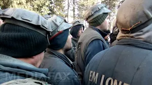 Minerii din Valea Jiului protestează pentru că nu şi-au primit salariile