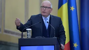 Timmermans, la întâlnirea cu Iohannis: Atacurile la adresa justiţiei creează o imagine negativă României/ Avertismentul transmis de numărul 2 din Comisia Europeană 