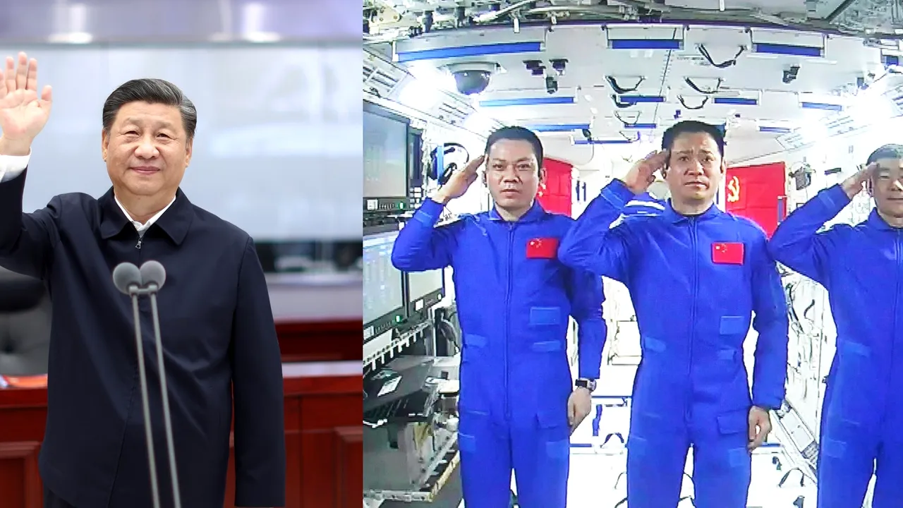 China a lansat trei astronauţi către noua staţie spaţială