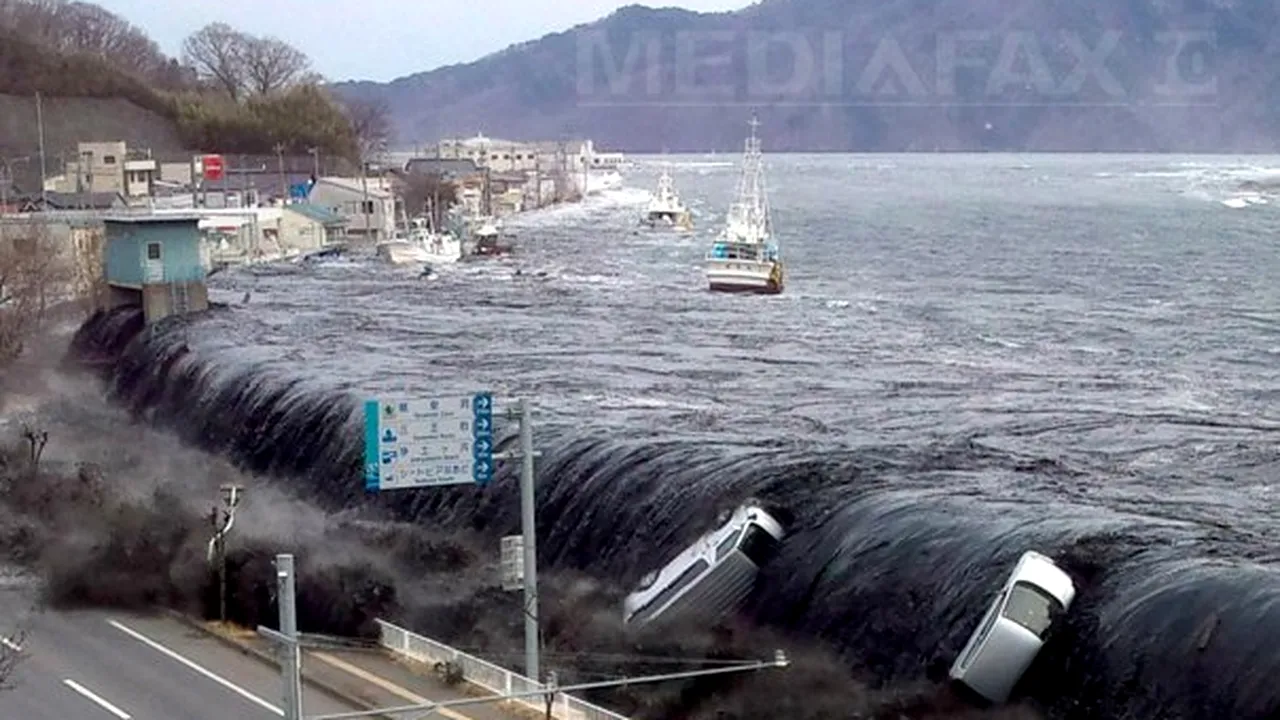 Tsunami de 50 de centimetri, aşteptat pe coastele estice ale Japoniei după cutremurul din Pacific