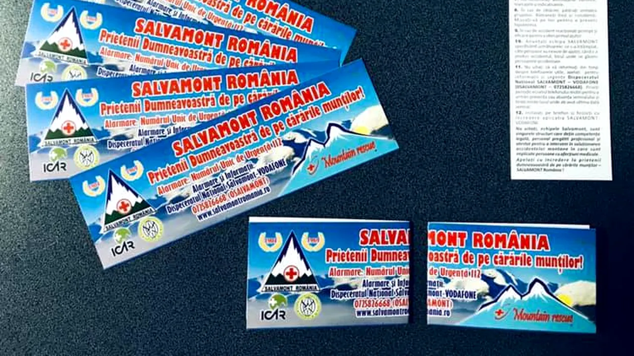 Salvamont România lansează o campanie de informare pentru prevenirea accidentelor pe munte. 150.000 de fluturaşi cu sfaturi utile urmează să fie distribuiţi la nivel naţional