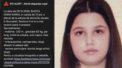 NEWS ALERT Tânără dispărută din Capitală, căutată la nivel național. Bucureștenii au primit RO-Alert