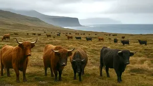 Misterul bovinelor uitate pe o insulă izolată: cum au supraviețuit mai mult de un secol fără oameni