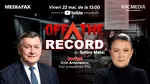 OFF The Record. Invitat: Crin Antonescu, fost președinte PNL