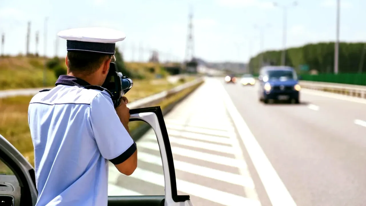 Vitezoman pe autostrada A3: 207 km/oră într-o zonă unde limita este de 100 km/oră