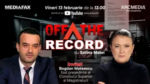 OFF The Record. Invitat: judecător Bogdan Mateescu, fost președinte al Consiliului Superior al Magistraturii