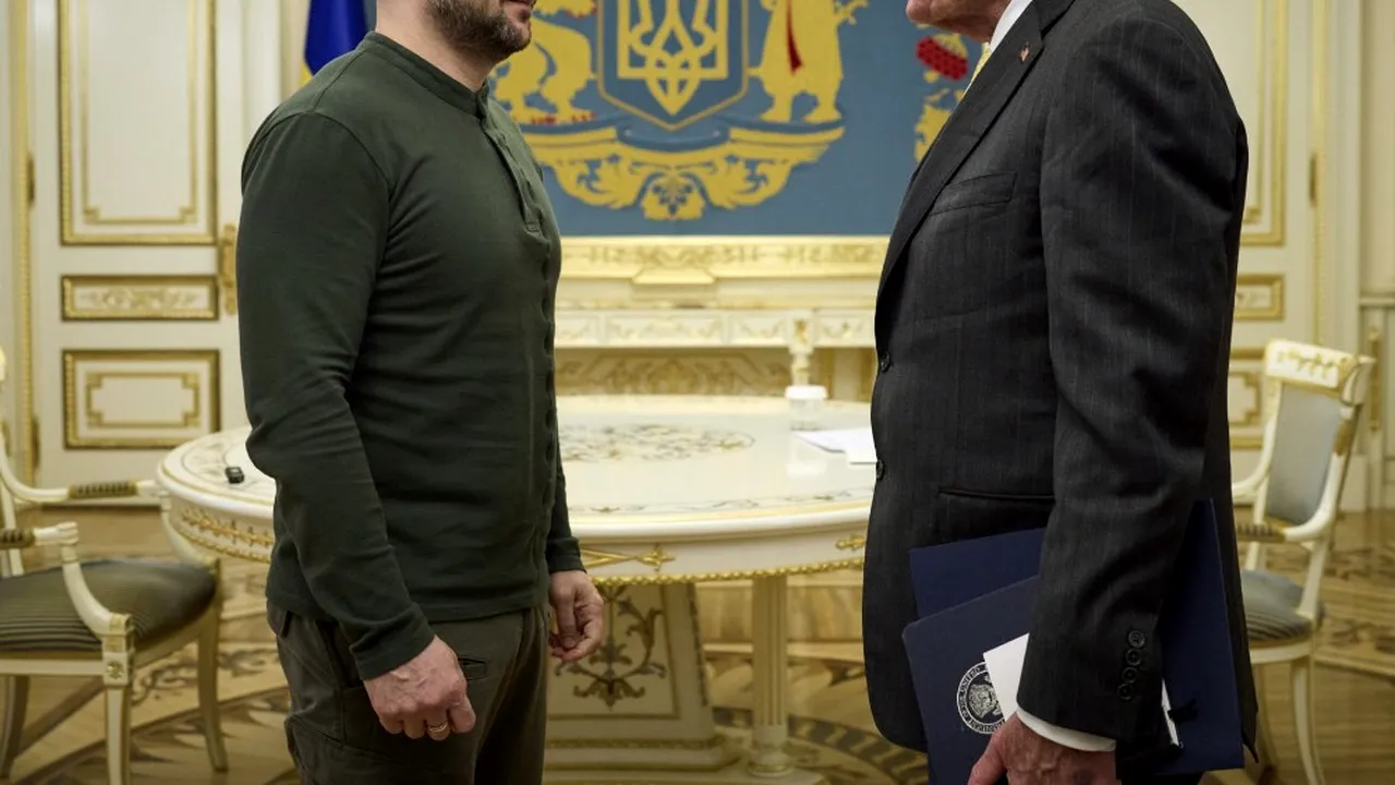 Emisarul lui Trump pentru Ucraina spune că a purtat discuţii „ample şi pozitive” cu Zelenski
