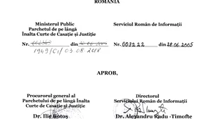 Protocol Parchetul General - SRI privind domeniul securităţii naţionale: Echipe comune şi raportare reciprocă | DOCUMENT