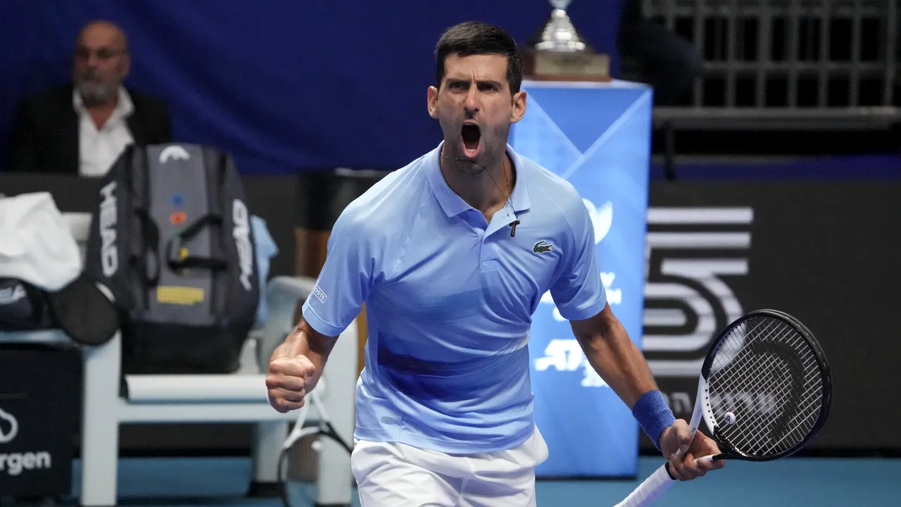 Novak Djokovic a câştigat al 90-lea titlu din carieră odată cu victoria de la Astana Open