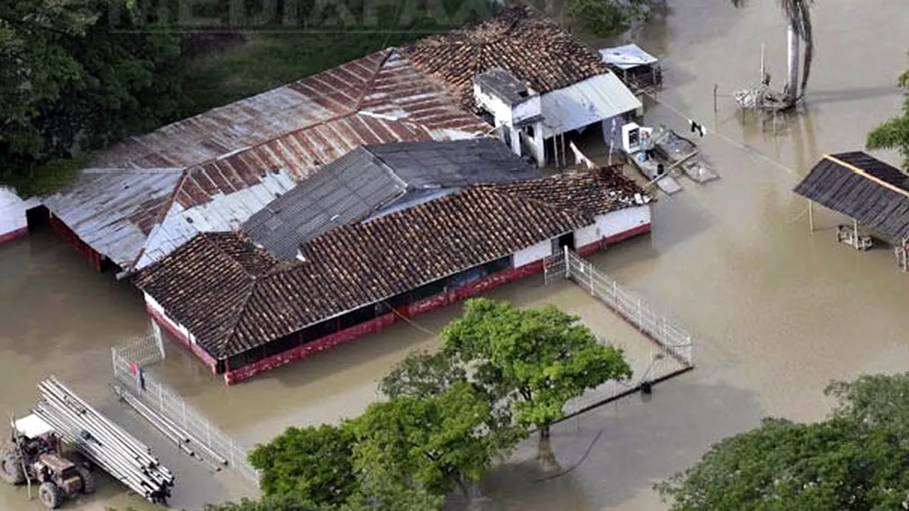 Stare de calamitate în Columbia, din cauza inundaţiilor - VIDEO