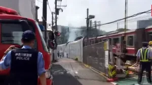 Accident feroviar în Japonia: Trei vagoane au deraiat, iar cel puţin 30 de persoane au fost rănite | VIDEO