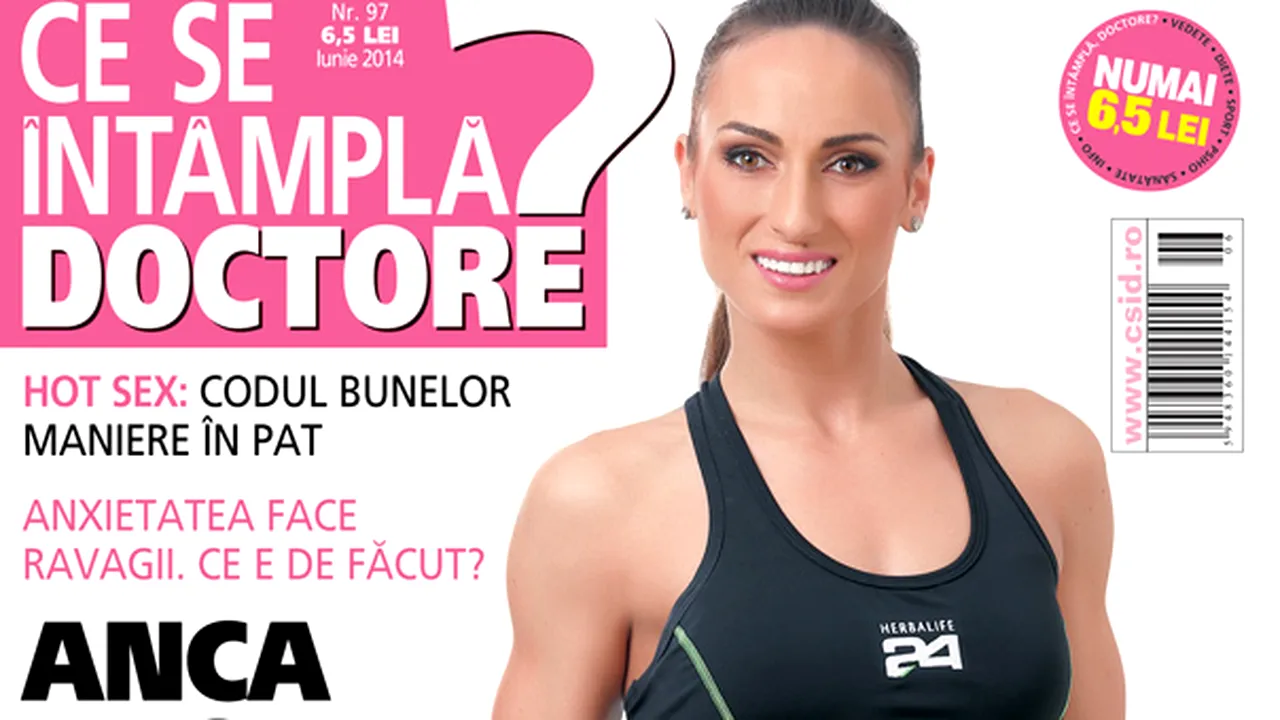 Miss Fitness Universe, pe coperta revistei “Ce se întâmplă, doctore?” de iunie