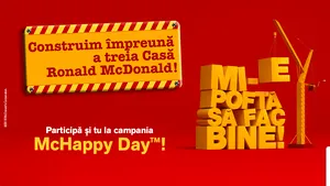 (P) De McHappy Day fii alături de Fundaţia pentru Copii Ronald McDonald