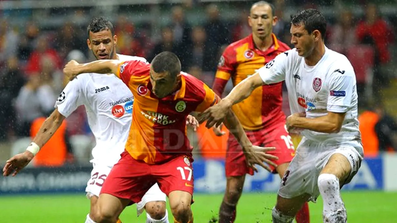 Prime de un milion de euro la Galatasaray, pentru o victorie în meciul cu CFR Cluj