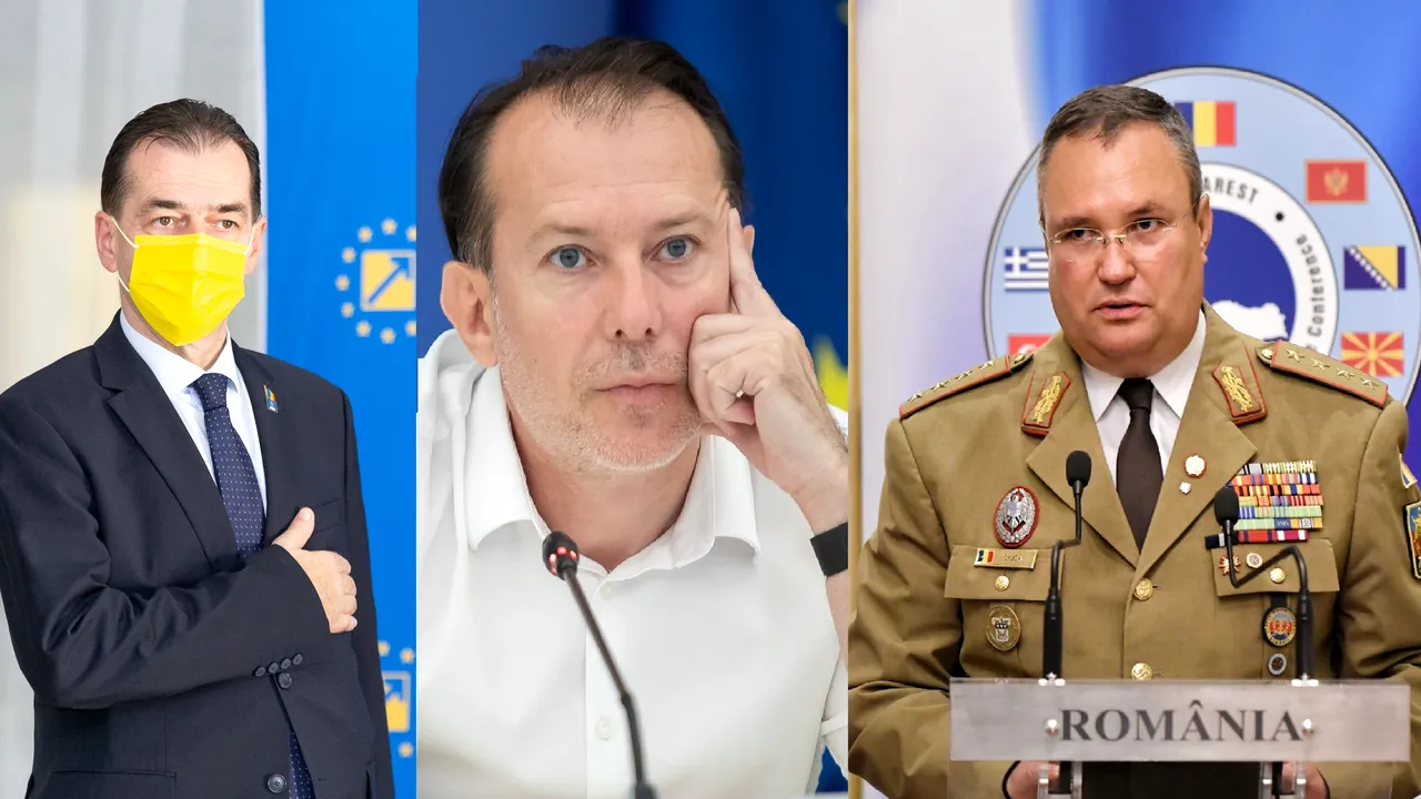 Guvernarea PNL (2019-2023): Orban, Cîţu şi Ciucă, premieri liberali în vremuri de pandemie, inflaţie şi război  