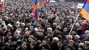 Erevan: Proteste de amploare împotriva actualului preşedinte armean
