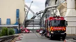 Explozie urmată de incendiu la o fabrică din Brașov. A fost activat Planul Roșu de Intervenție