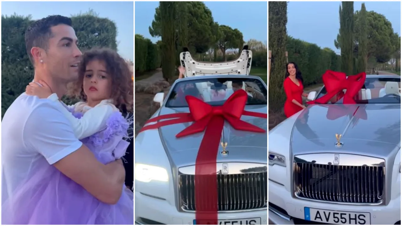 Cadou de 250.000 de lire sterline de Crăciun primit de Ronaldo de la partenera sa Georgina Rodriguez
