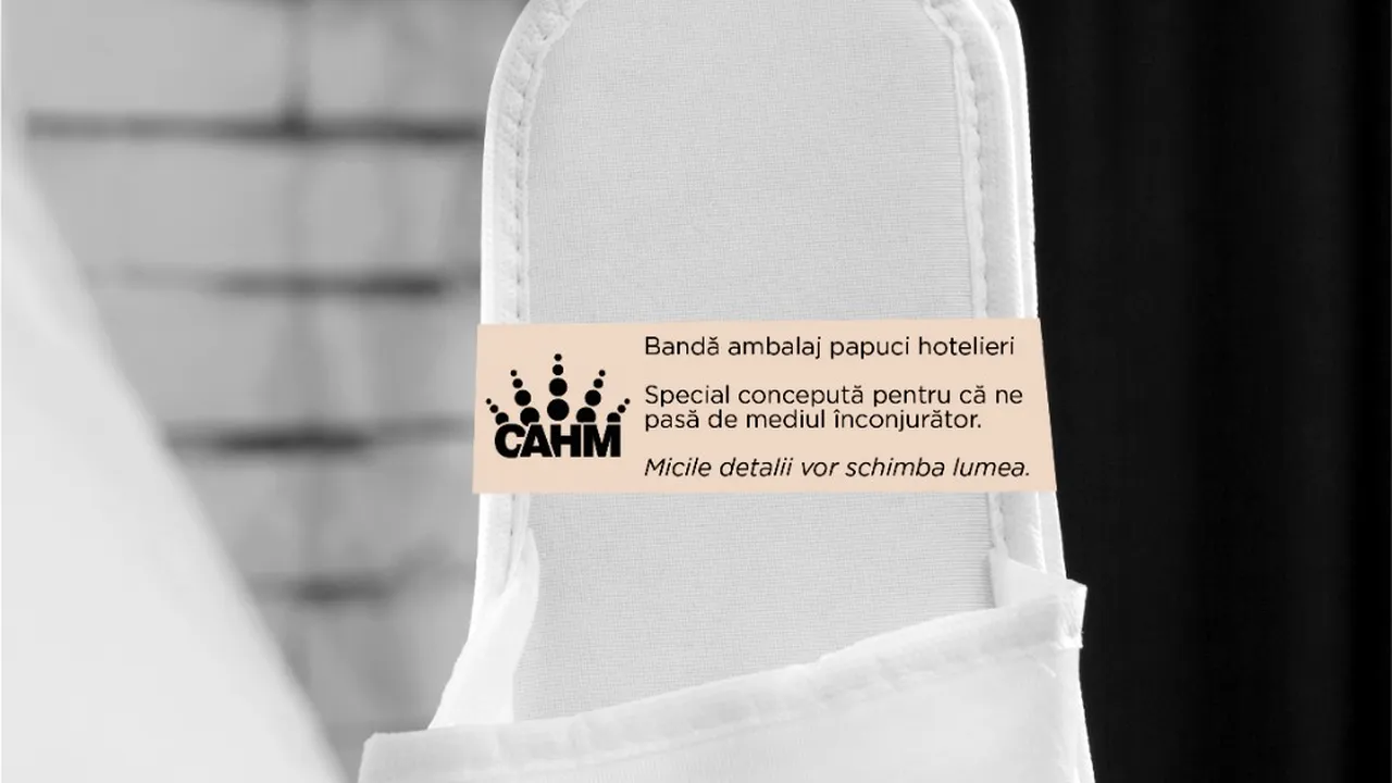 Un nou mod de ambalare pentru a reduce consumul de plastic în domeniul hotelier