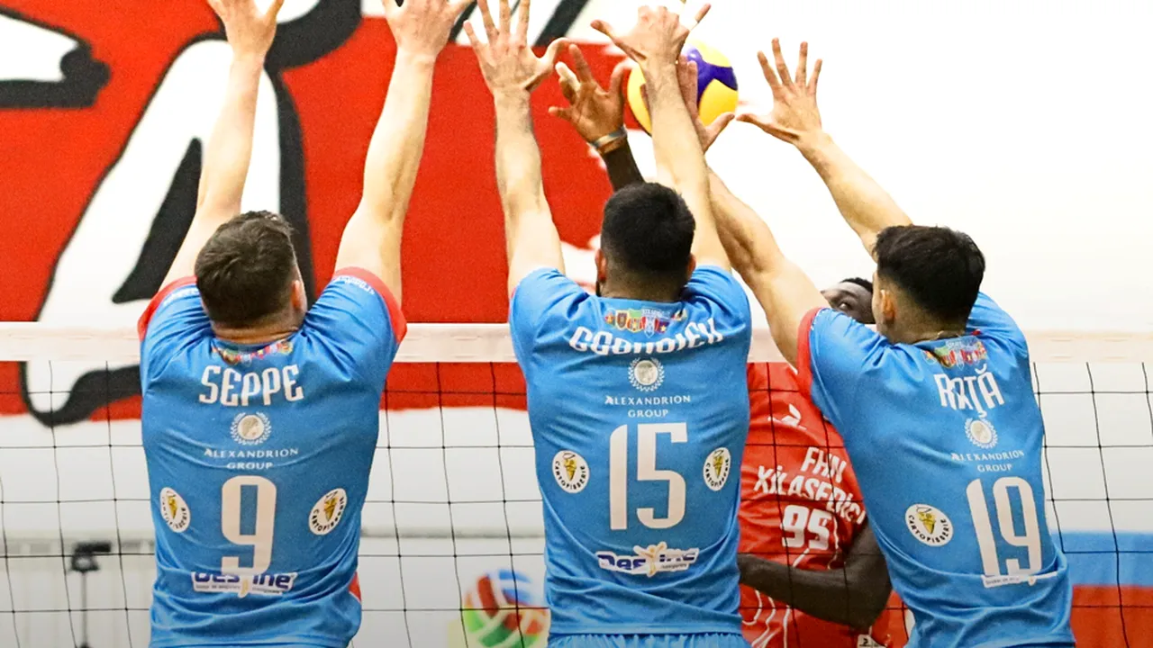 Steaua București, eliminată din CEV Challenge Cup de Khilasedichi Baku, după setul de aur