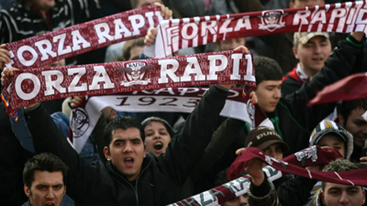 FC Rapid a decis să lase intrarea liberă la meciul cu FC Braşov