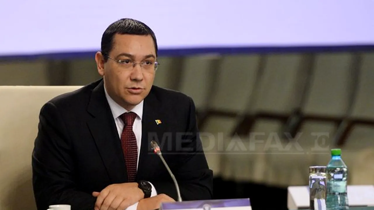 Ponta: De când sunt premier n-am lipsit o zi, s-au strâns oboseala şi stresul