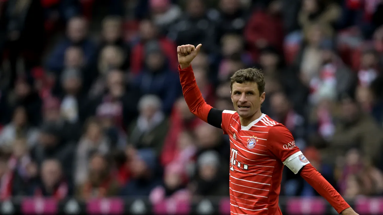 Thomas Muller acceptă un nou contract la Bayern Munchen, spre bucuria lui Harry Kane
