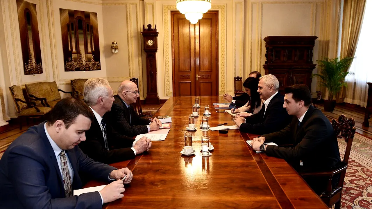 Liviu Dragnea, întâlnire la biroul său cu ambasadorul SUA 