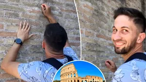 Un turist care a sculptat pe peretele Colosseumului se scuză că nu ştia cât de vechi e monumentul