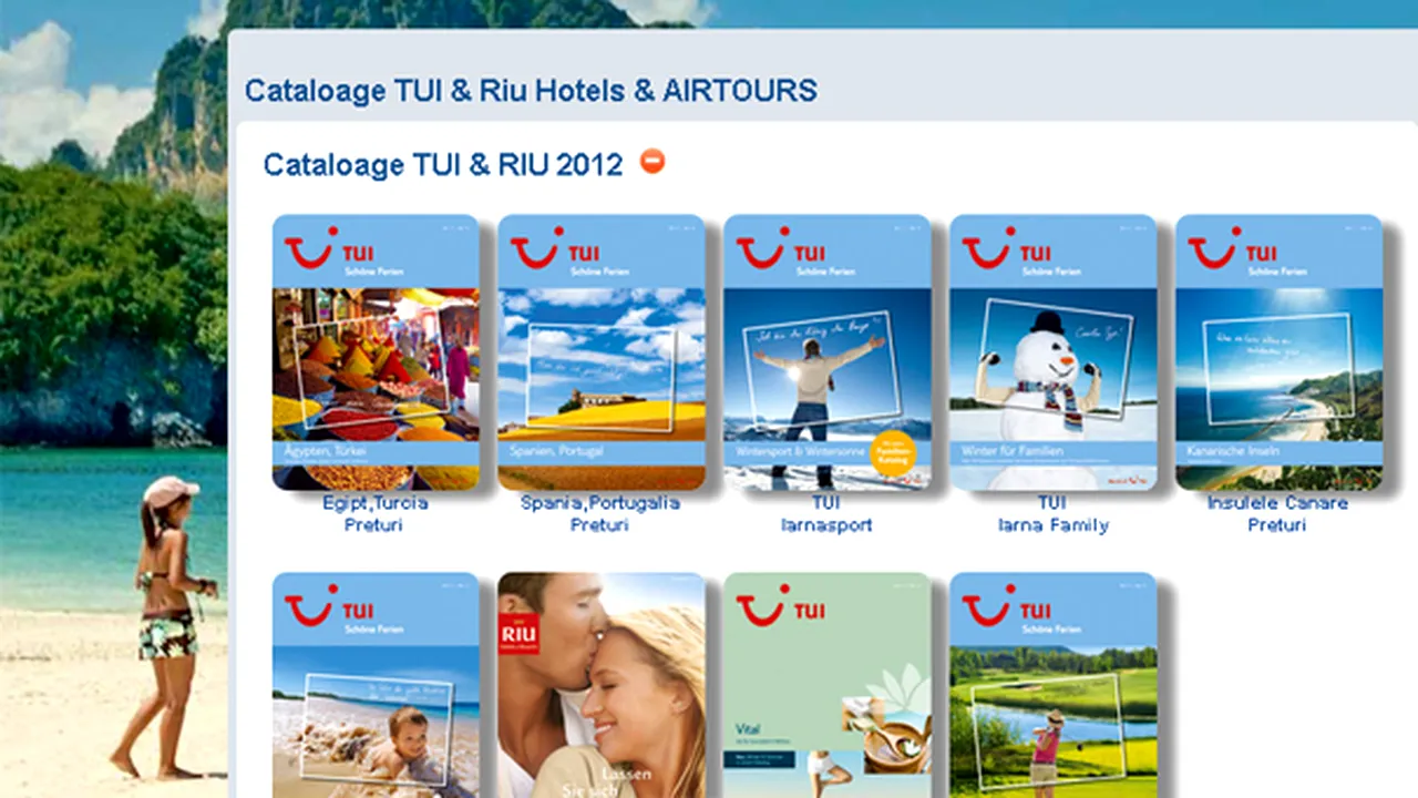România nu mai apare în cataloagele tipărite de TUI