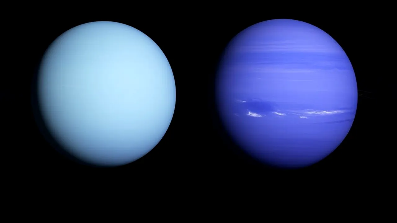 Aparențe înșelătoare în Sistemul Solar: Noi cercetări sugerează că Uranus și Neptun nu sunt ceea ce par
